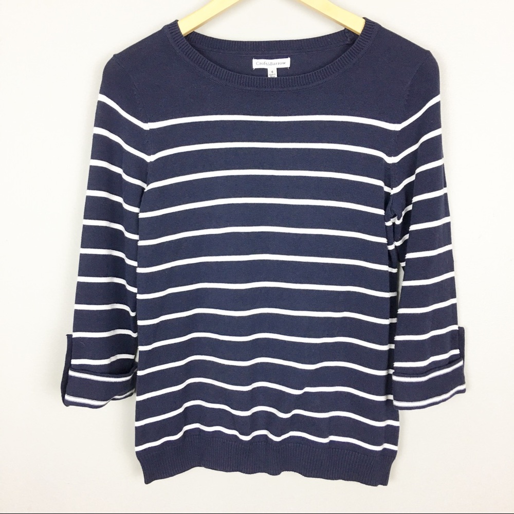 CROFT&BARROW EUC Sweater Size Small A1